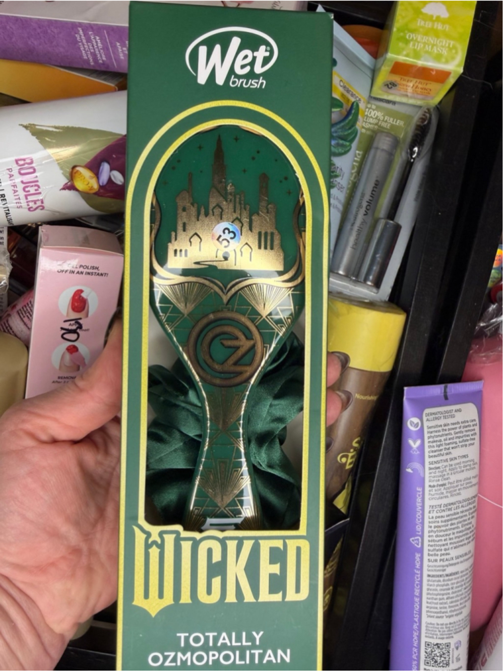 Wicked wet brush Wizard of Oz brush, and scrunchie set